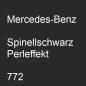 Preview: Mercedes-Benz, Spinellschwarz Perleffekt, 772.